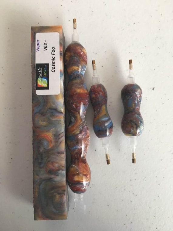 Diamond Painting Pen - Vaper Swirl Cosmic Fog - Handmade Custom handcrafted  lathe acrylic