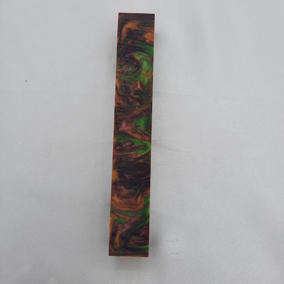 Diamond Painting Pen - I Got Nothin' - Handmade Custom green and brown handcrafted lathe acrylic