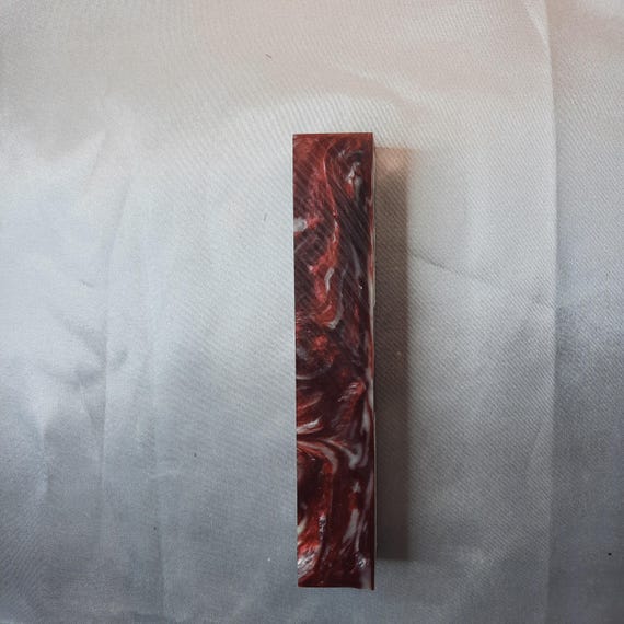 Diamond Painting Pen - Nemesis Limited edition - Custom handmade handcrafted lathe acrylic red white