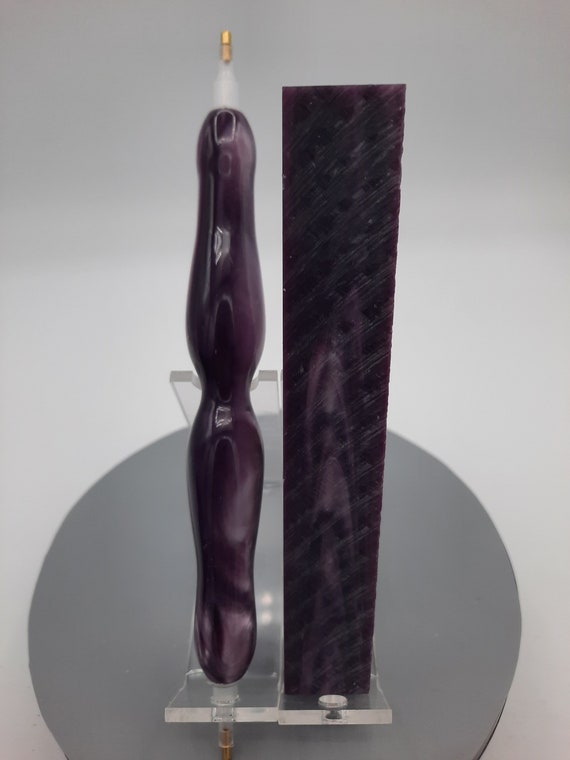 Diamond Painting Pen - Kirinite Lavender Pearl - Handmade Custom purple handcrafted  lathe acrylic