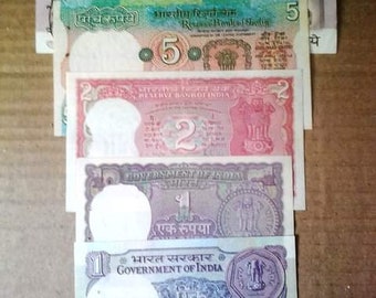 Vintage Indian Banknotes Collection: Timeless Treasury of History and Culture