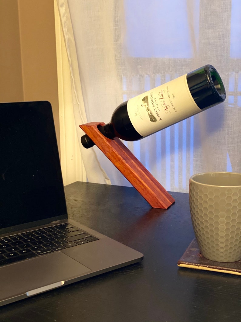 Blood wood Bottle balancer
