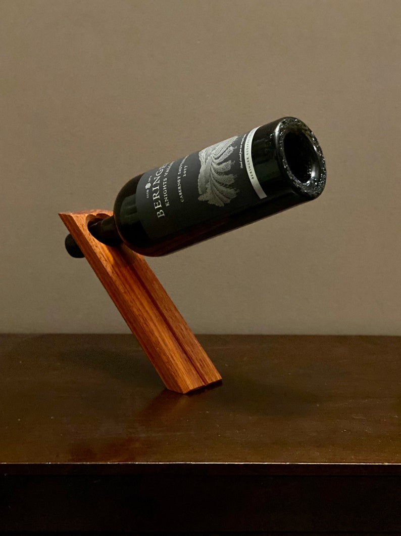 Blood wood Bottle balancer