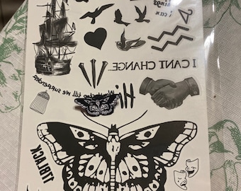 Free Free 326 Harry Styles Butterfly Tattoo Svg SVG PNG EPS DXF File