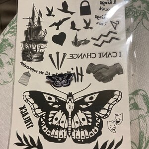 Free Free 180 Harry Styles Butterfly Tattoo Svg SVG PNG EPS DXF File