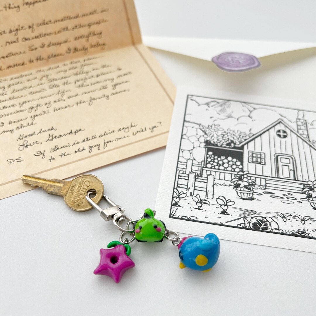 Stardew Valley Iconic Items Keychain - Etsy