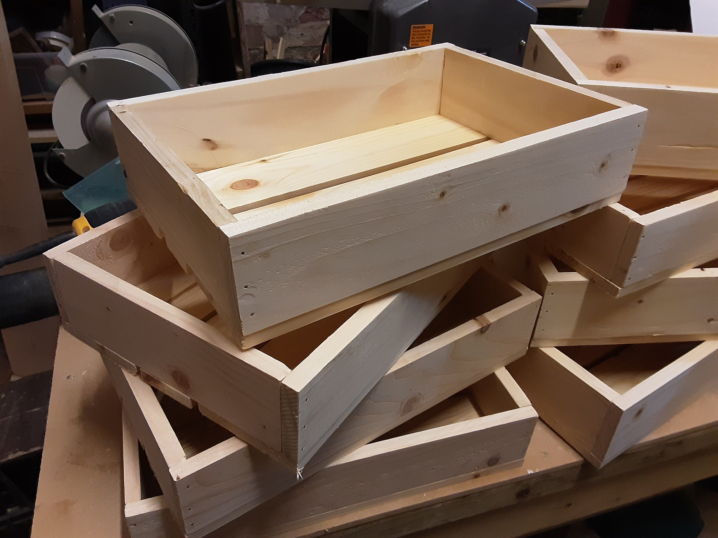 Wooden Seed Trays Etsy