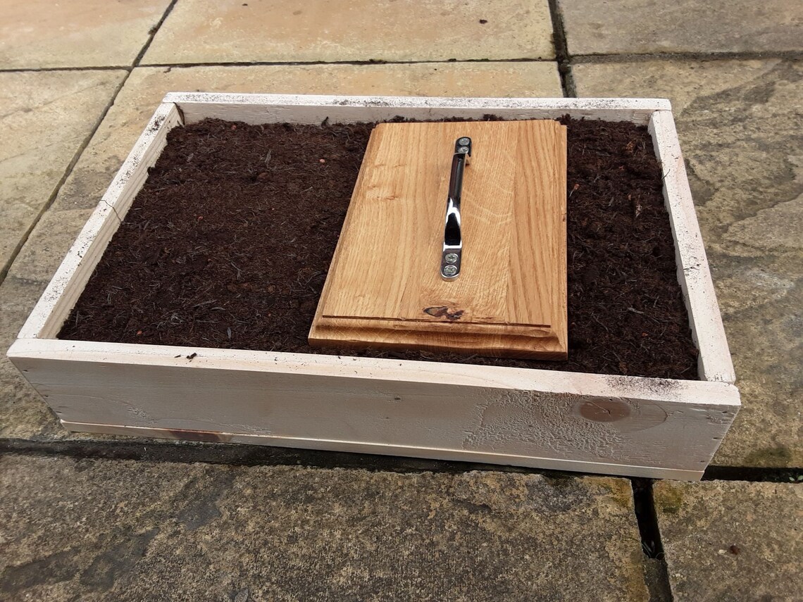 Solid Oak Seed Tray Tampers Etsy