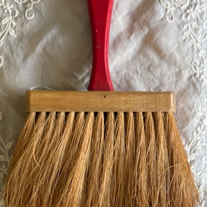 Vintage Wood Handle Tampico Brush Jumbo Kalsomine Whitewash Rustic Farmhouse Decor