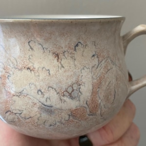 Vintage Denby English Stoneware Teacup - Tasmin Pattern - 4 Available (Sold Individually)