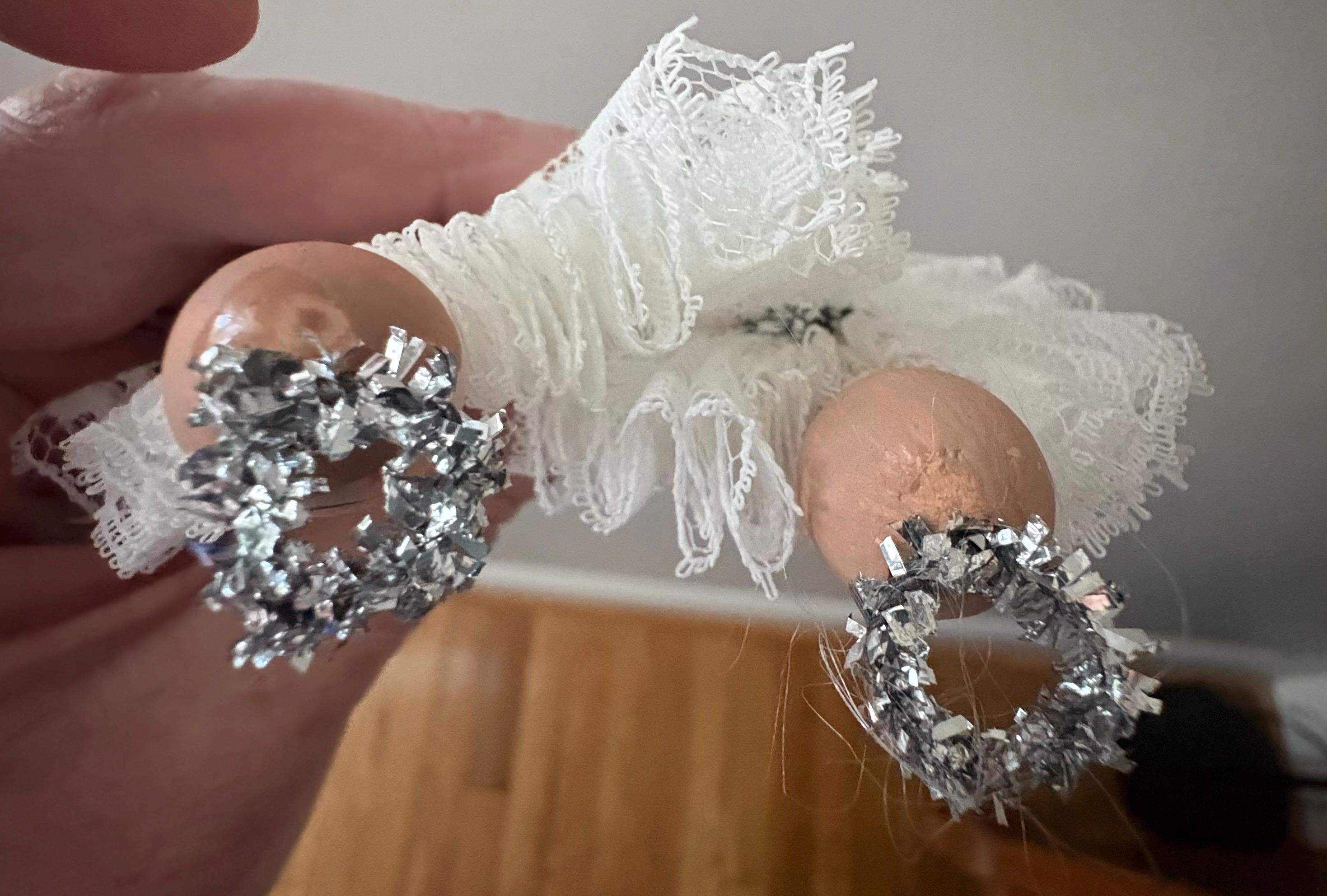 Vintage Lace Angel Ornaments Set of 20 Handmade Christmas Decor - Etsy