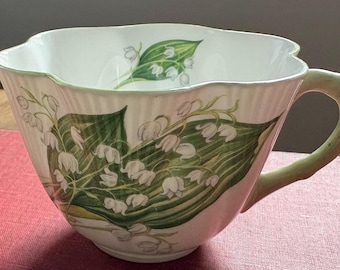 Rare Shelley Lily of the Valley Tea Cup and Saucer, Shelley