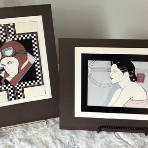 1980s Patrick Nagel - Etsy