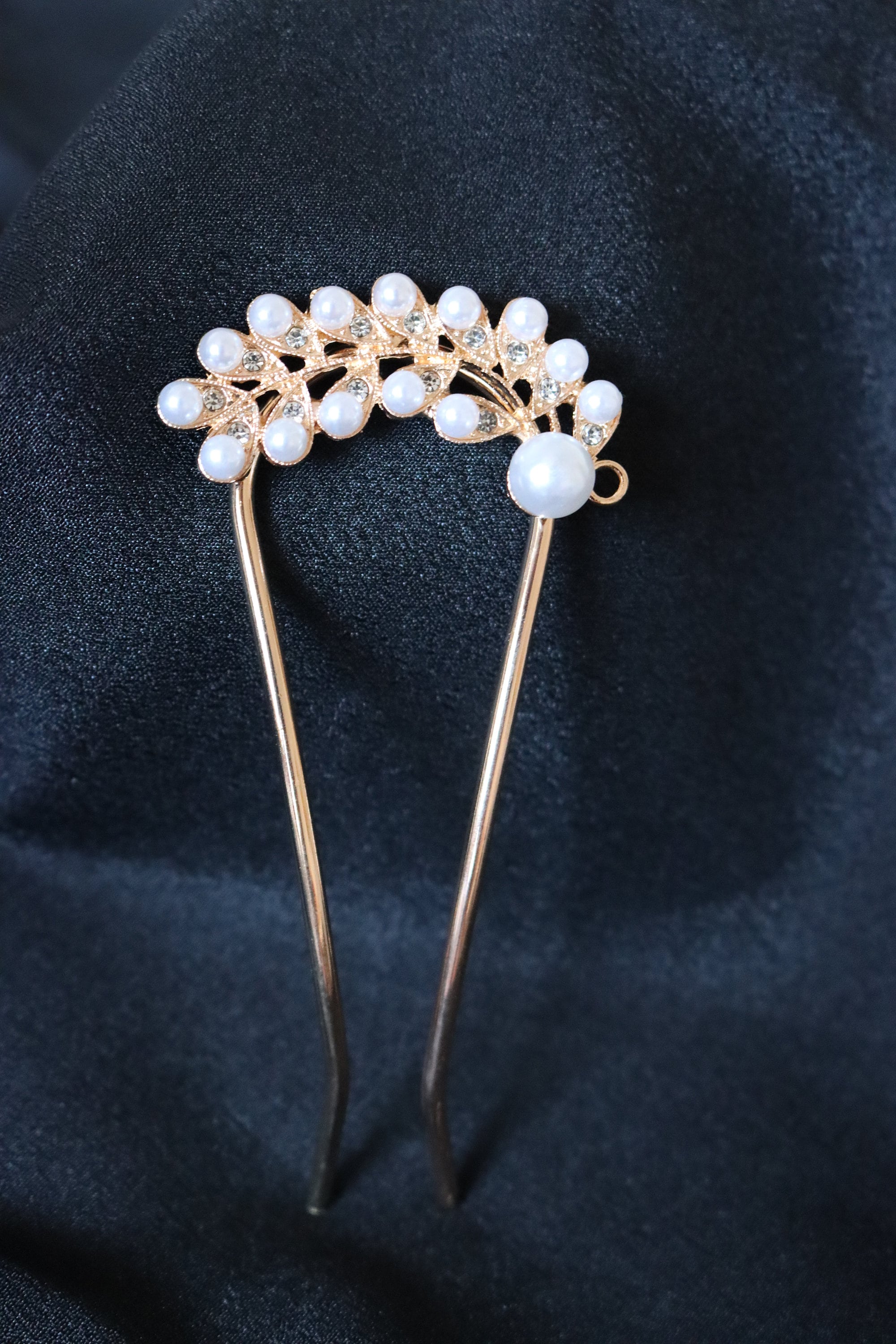 Bride Comb Pin Bride Hair Pin, Gold Hair Pin, Bridal Comb, Wedding Hair Pin, Wedding ...
