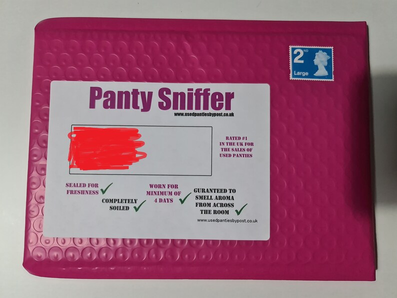 Panty Sniffer Used Panties Prank Package Envelope Etsy Uk