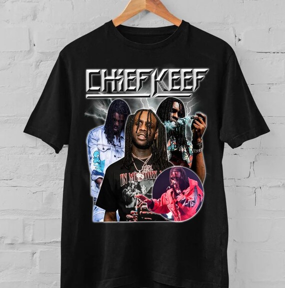 Chief Keef Shirt Chief Keef Rap Vintage Shirt Chief Keef - Etsy