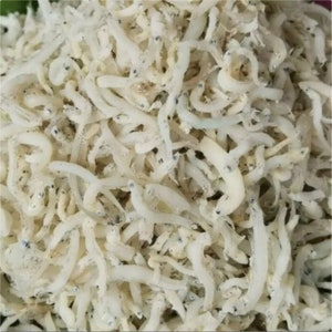Getrocknete Sardellen Bio, weiße Sardellen, beste Qualität, sauber und frisch aus dem Meer, trockener Fisch, 100% natürlich, ohne Konservierungsstoffe und Chemikalien