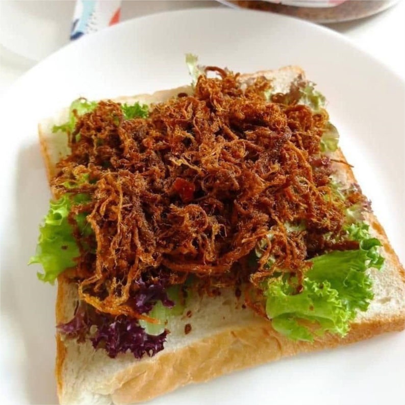 450g Fresh Dried Fish Floss Organic Fish Floss/serunding Etsy