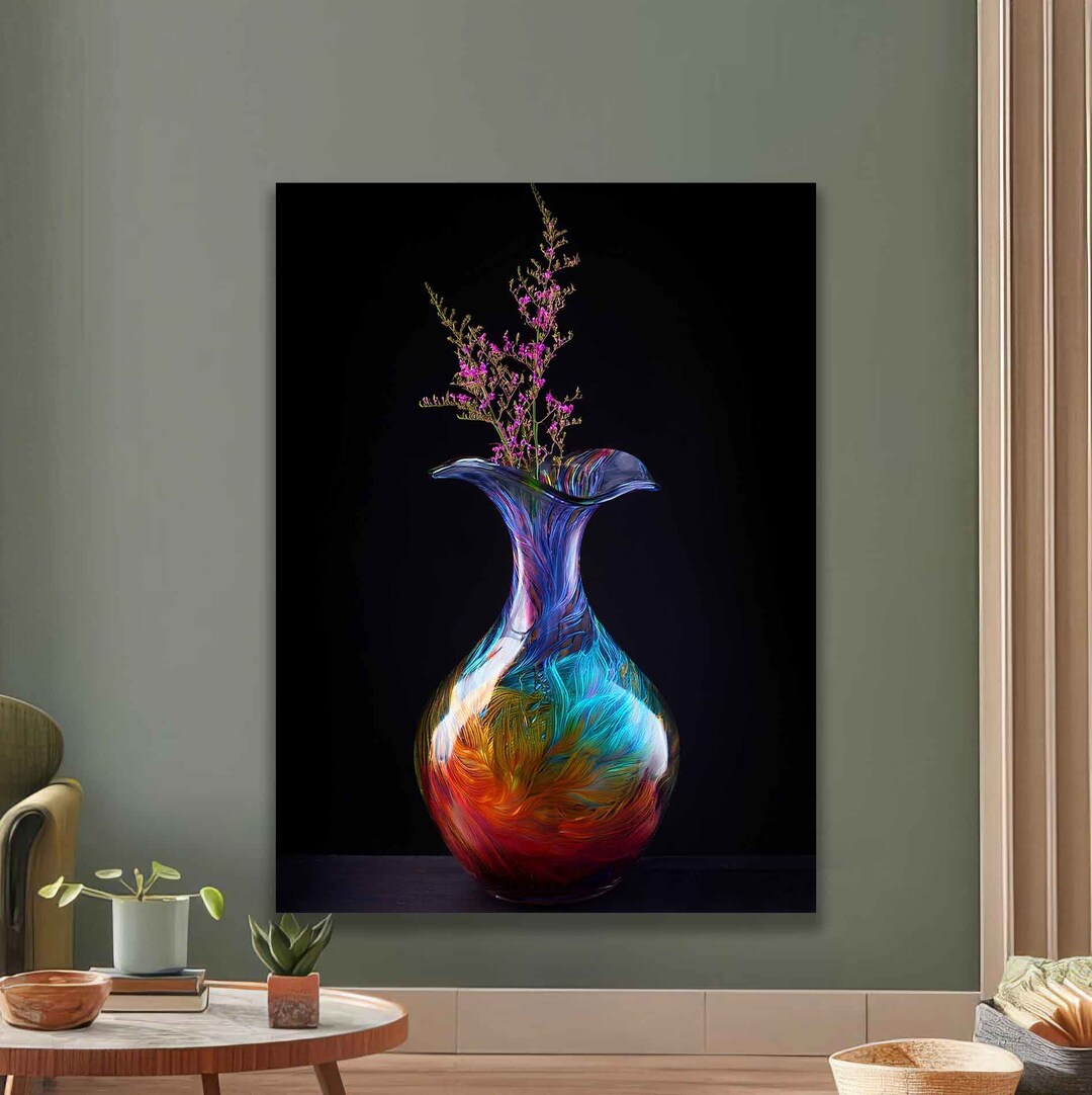 Abstract Vase Wall Art, Modern Vase Art, Vase Poster, Printable Vase ...