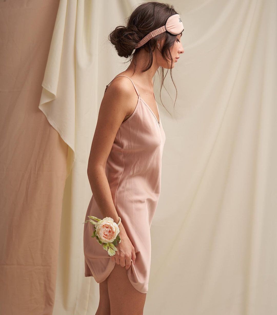 Vestido slip pure silk midi verdadero sesgo de seda corte slip Etsy