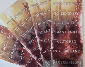 Reclamation Series bookmark