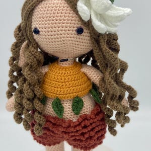 crochet doll, amigurumi doll, fantasy doll, woodland pixie doll, handmade doll, 12” doll, amigurumi, handmade, crochet, amigurumi,