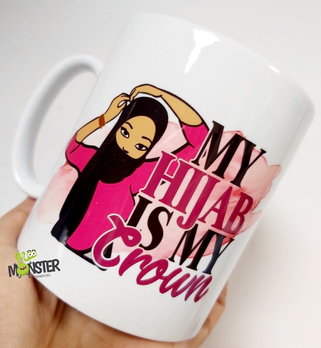 Personalised Hijabi Mug Muslim Hijab Modesty Woman Etsy