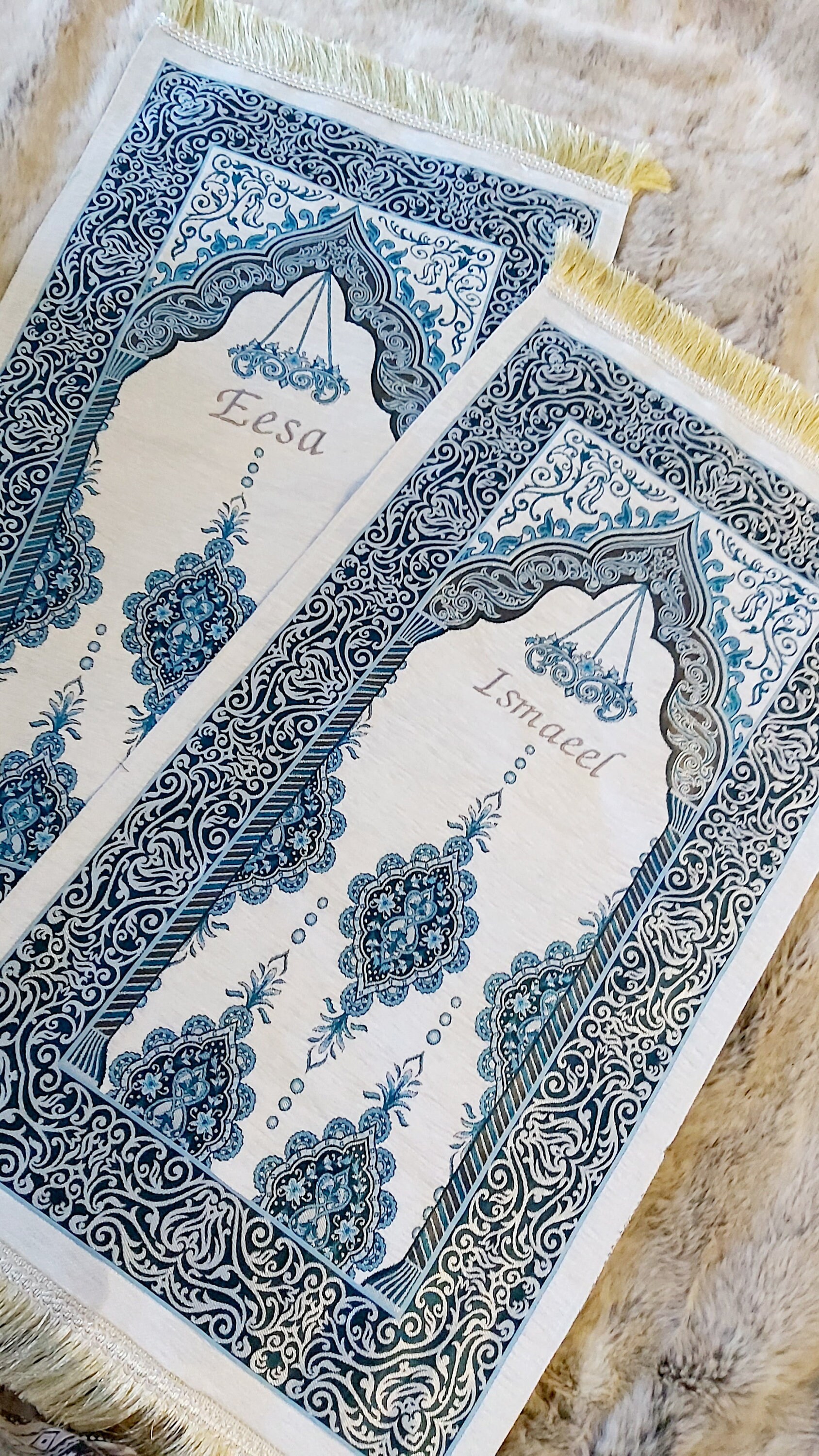 Children's Personalised prayer mat with embroidery in many Etsy