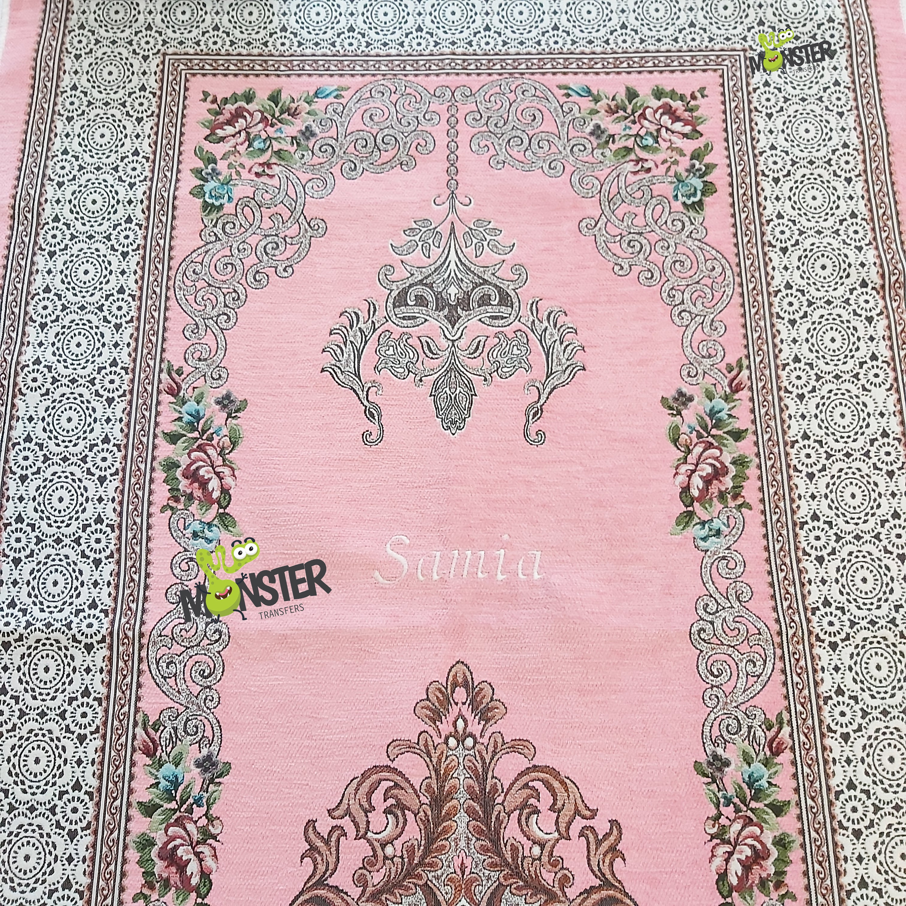 Pink Prayer Rug Sticker Sticker for Sale by siddiquinaz