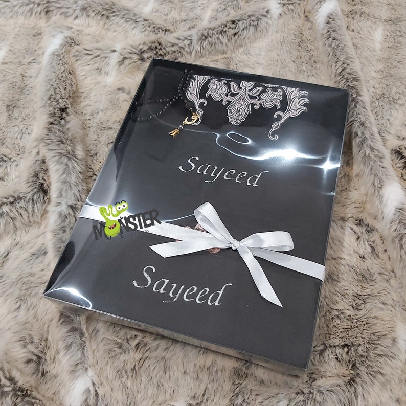 Personalized Prayer Mat Set With Wudhu Towel and Tasbih. Etsy UK