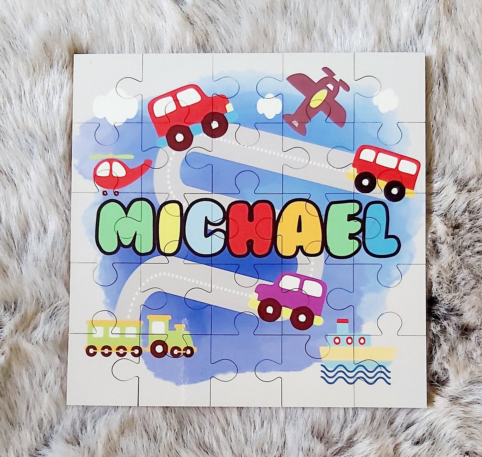 Personalised Wooden Jigsaw Kids Jigsaw Kids Gifts Gifts for Etsy UK