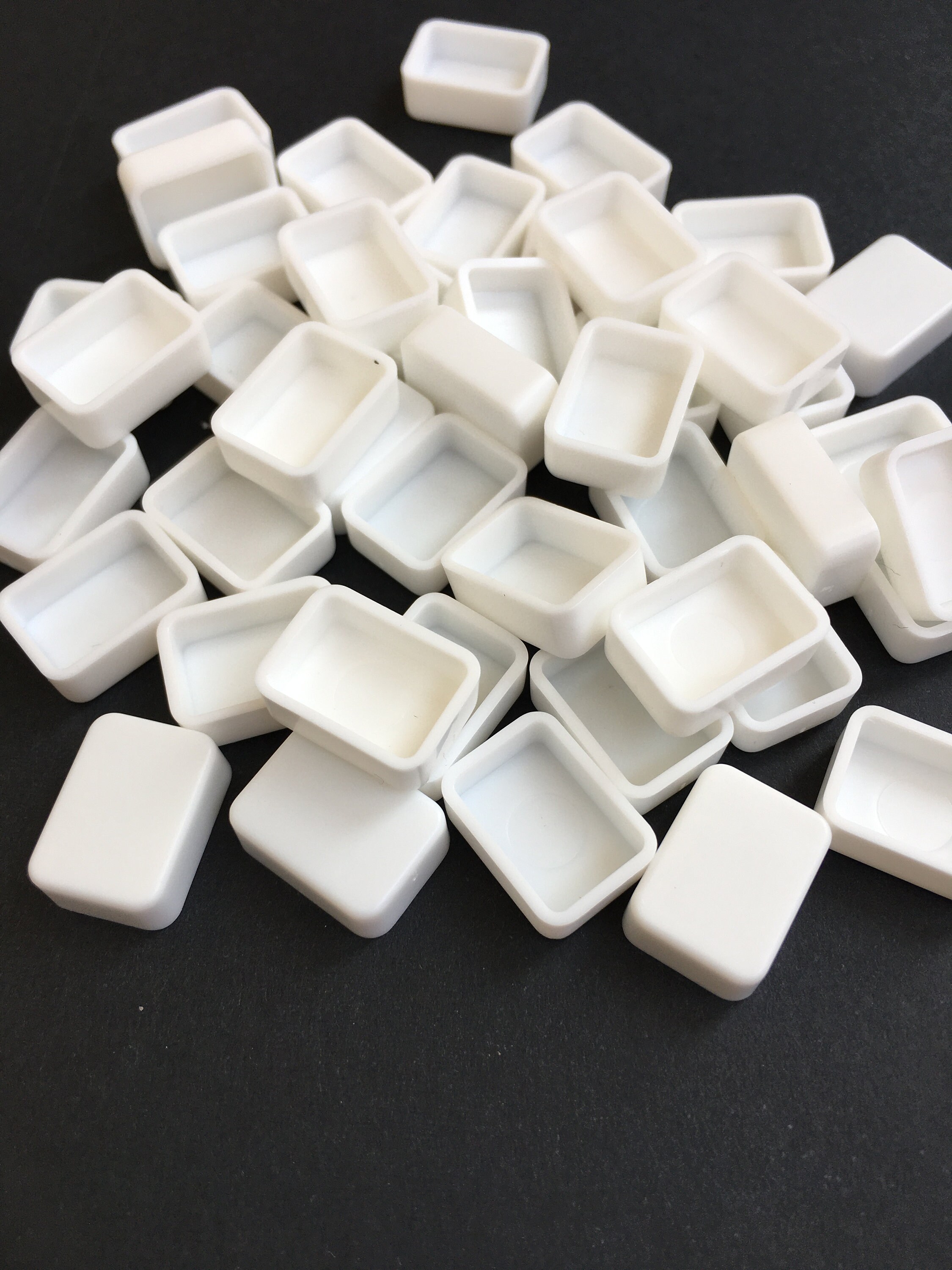 Empty Watercolor Plastic Pans Half Pans Quarter Pans Mini Etsy