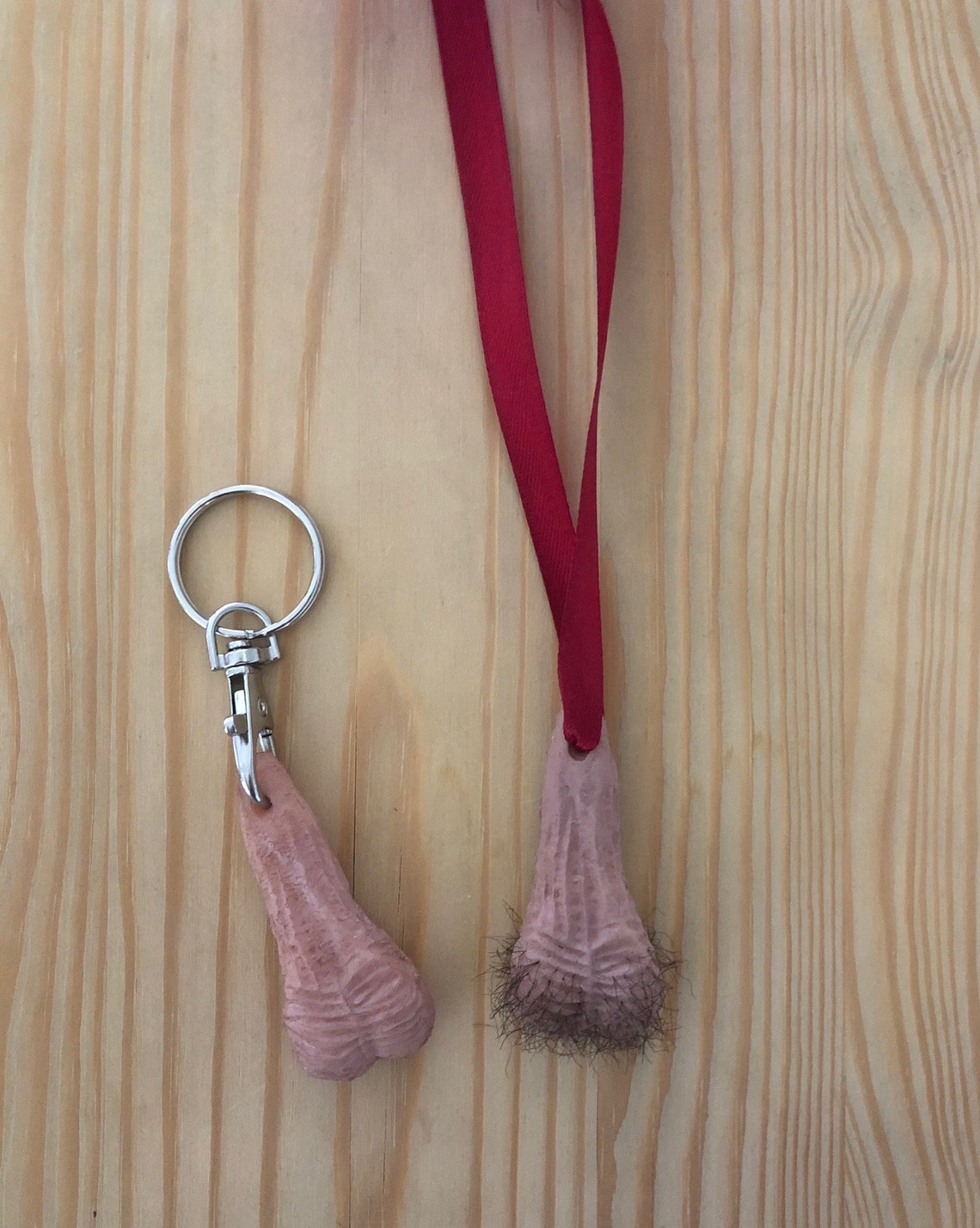 Ballsscrotumtesticles Keyringtesticles Keychainfunny Gift Etsy