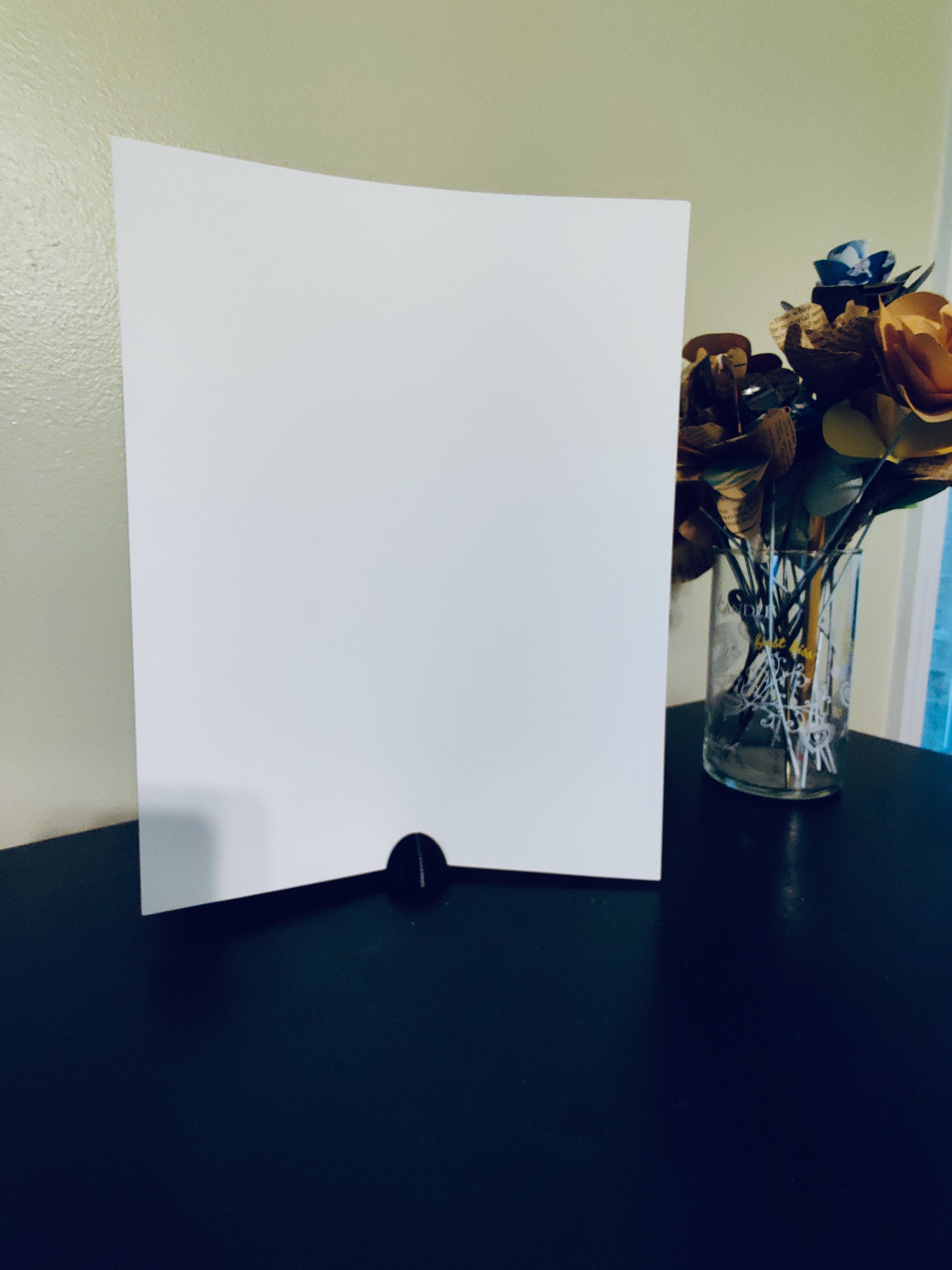 Two Pack Page Up Paper Holder Sheet Stand Unlimited Etsy