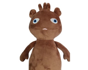 Cuddlies Dodo Brown Bear Baby TV inspirado suave peluche hecho a mano juguete