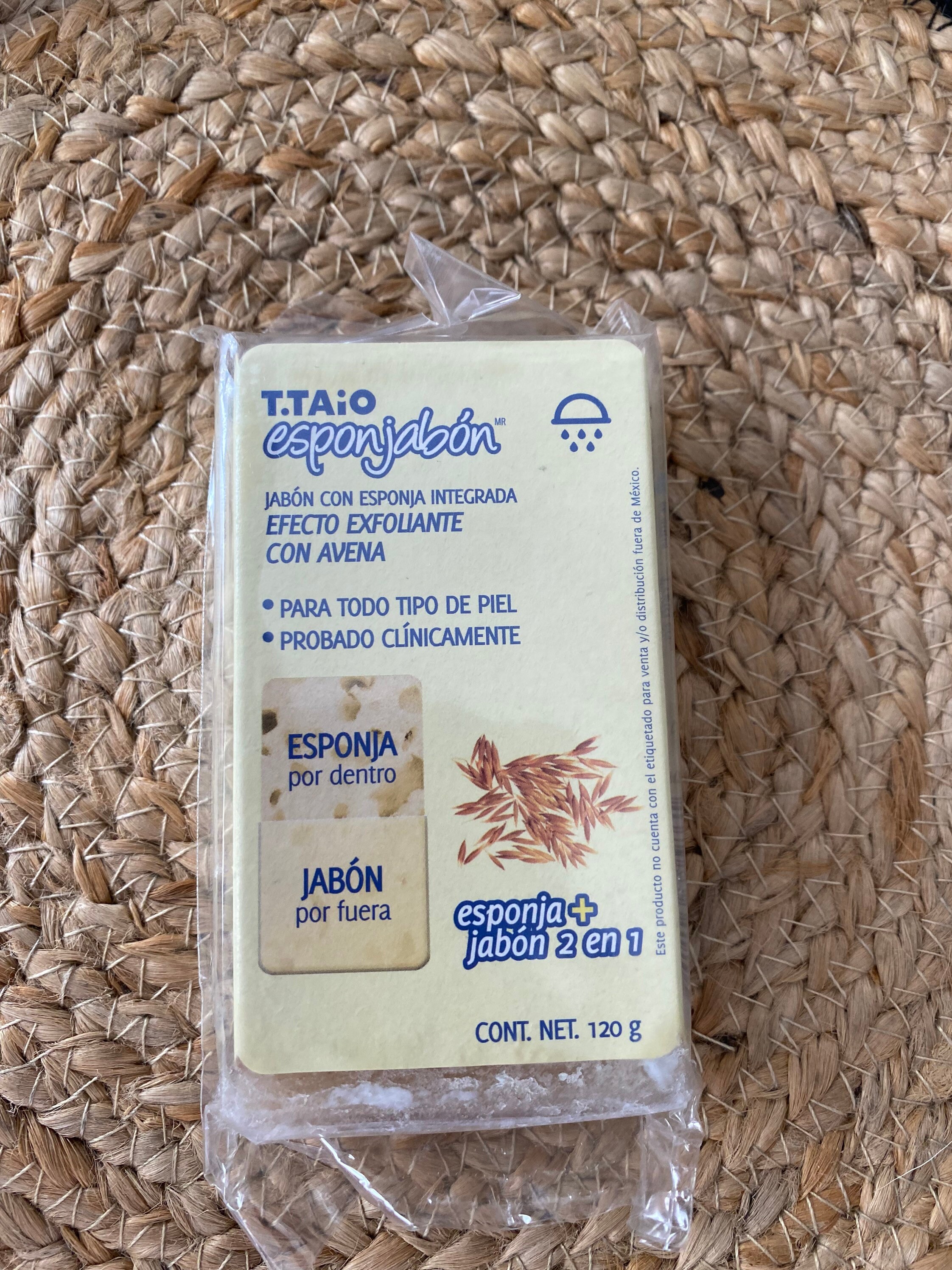 Esponjabon Avena / Oatmeal Etsy