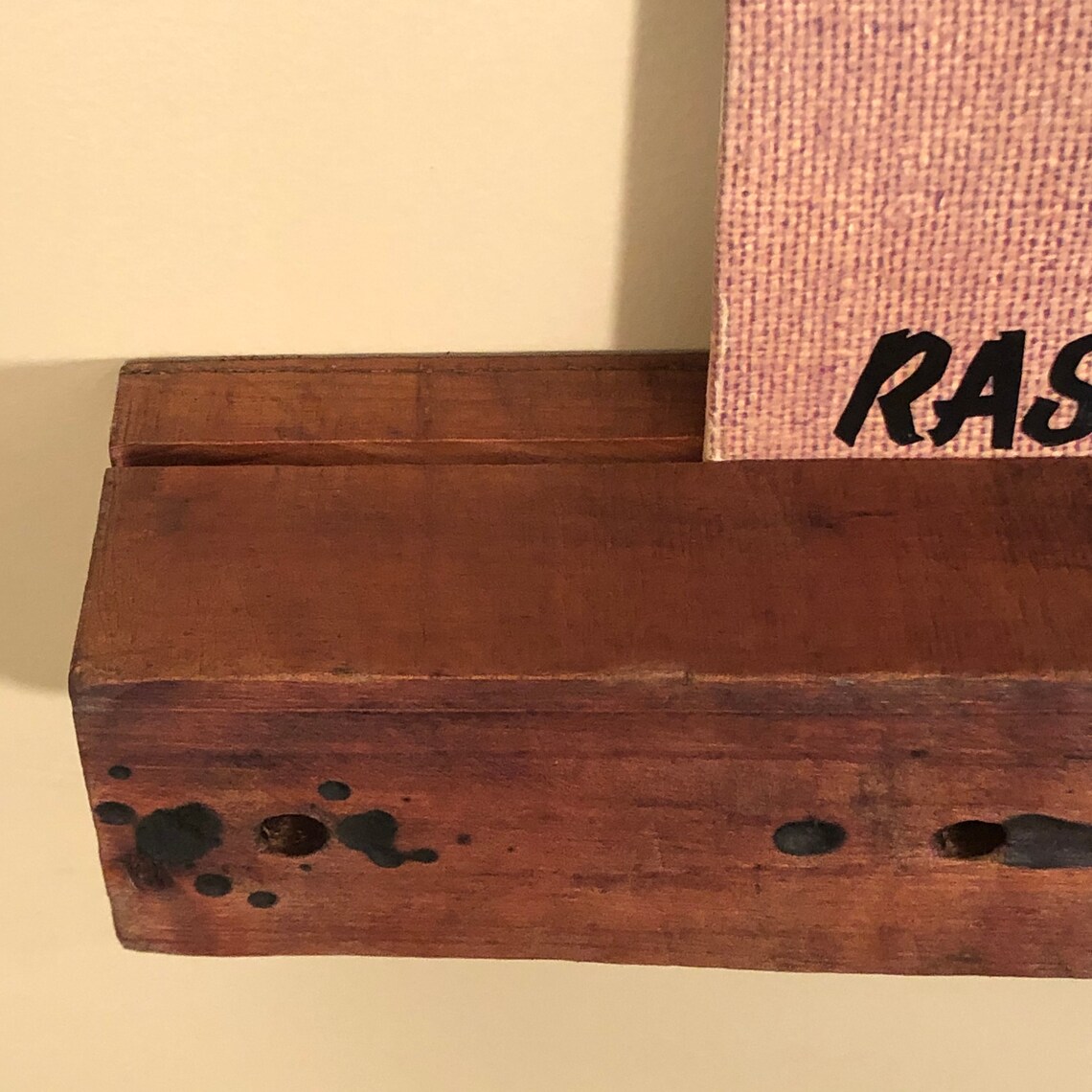 Reclaimed Vinyl Record Floating Shelf Etsy