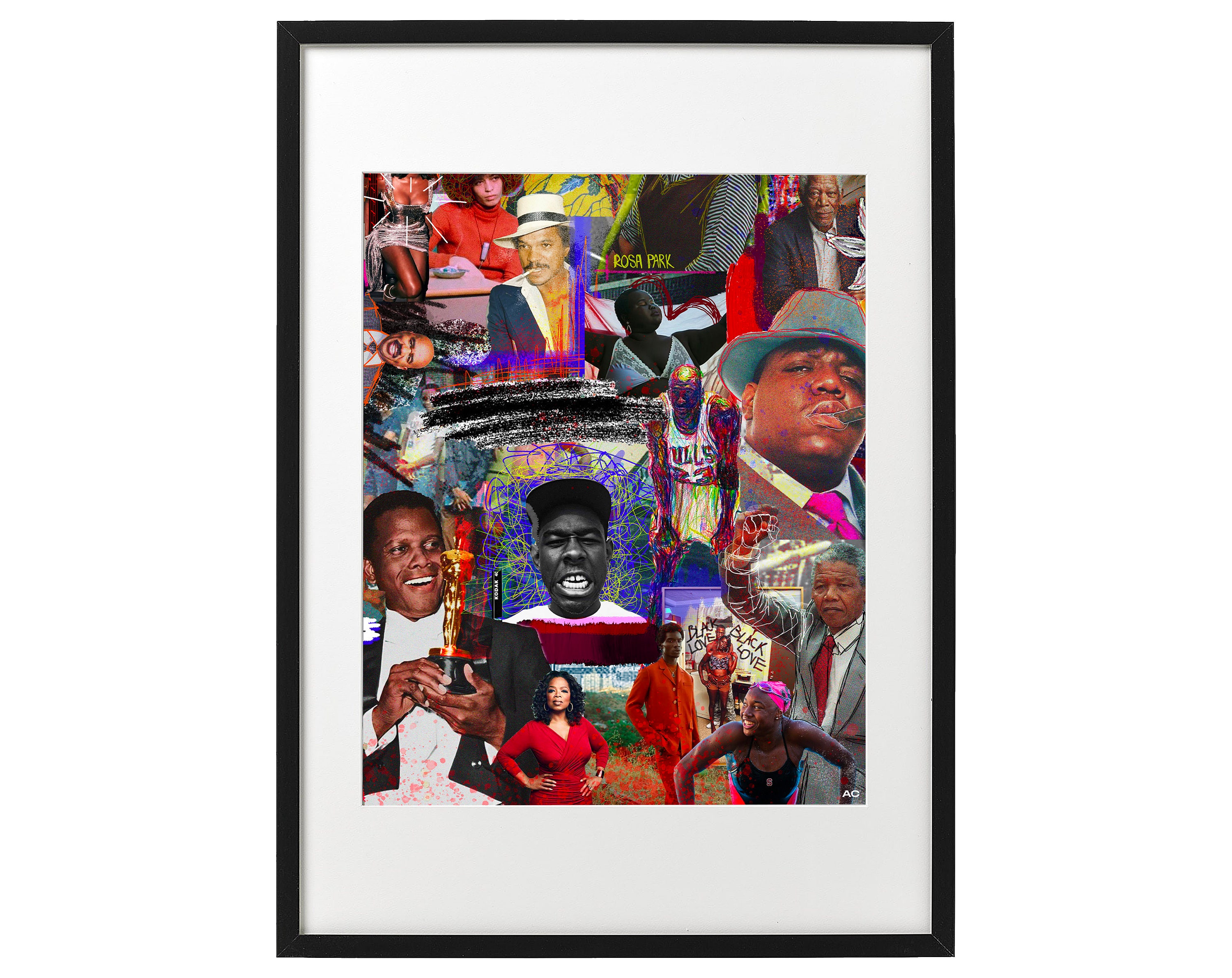 Rêve Noir, The Creator - 50x70