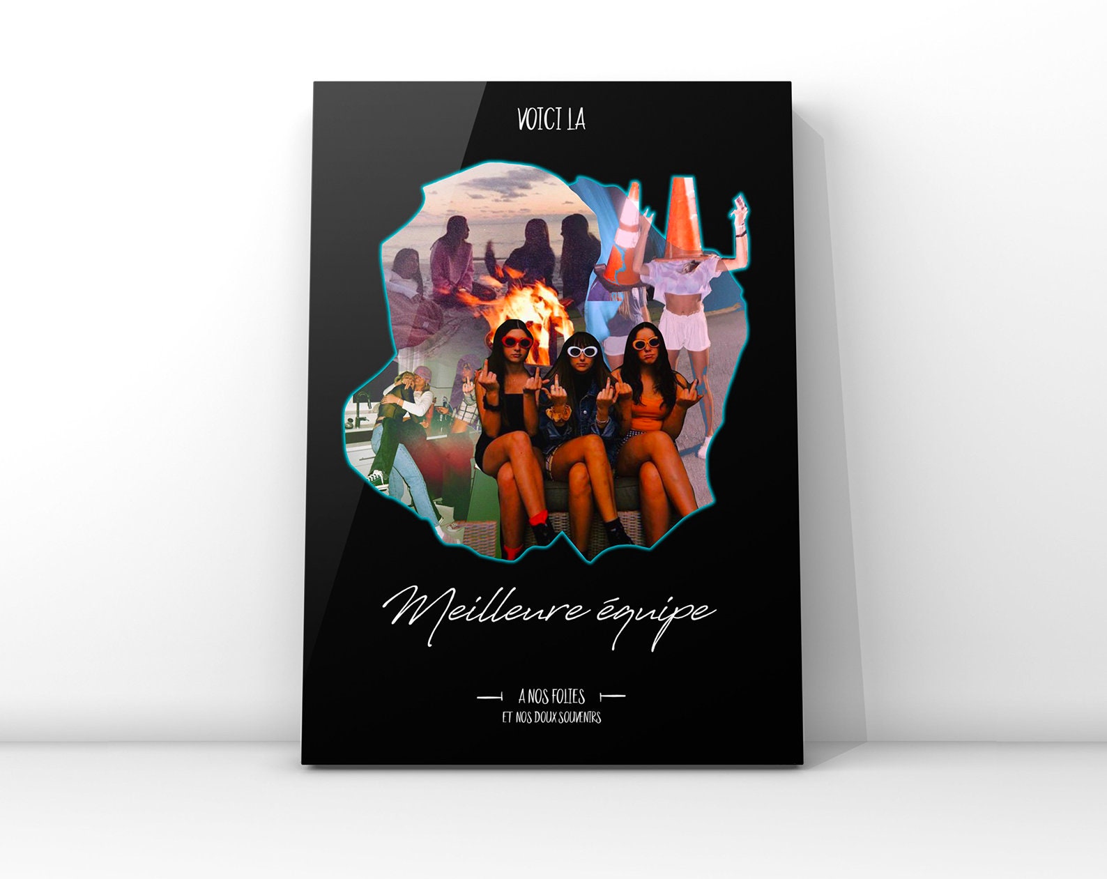 Amitié - Affiche Personnalisée Pour Célébrer Une Amitié