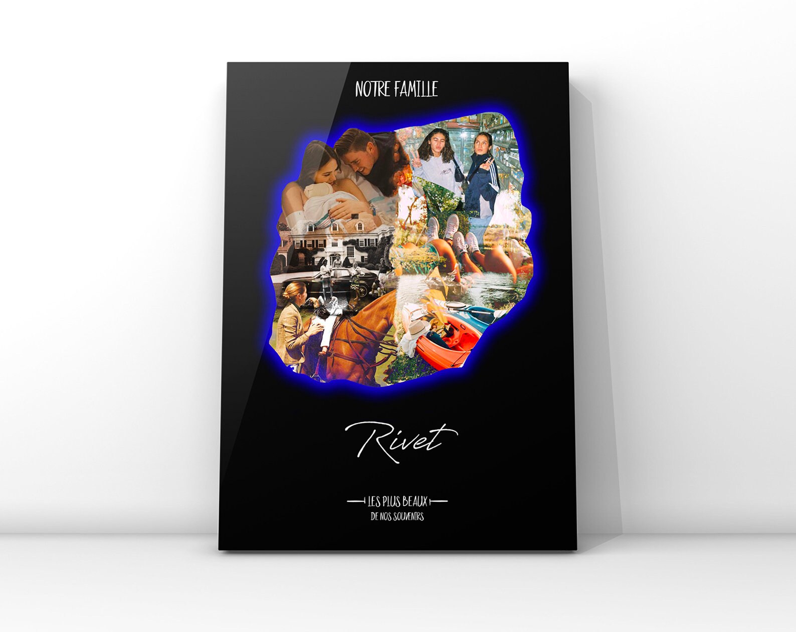 Famille - Affiche Personnalisée Pour Célébrer Votre Famille, à Offrir ou S'offrir