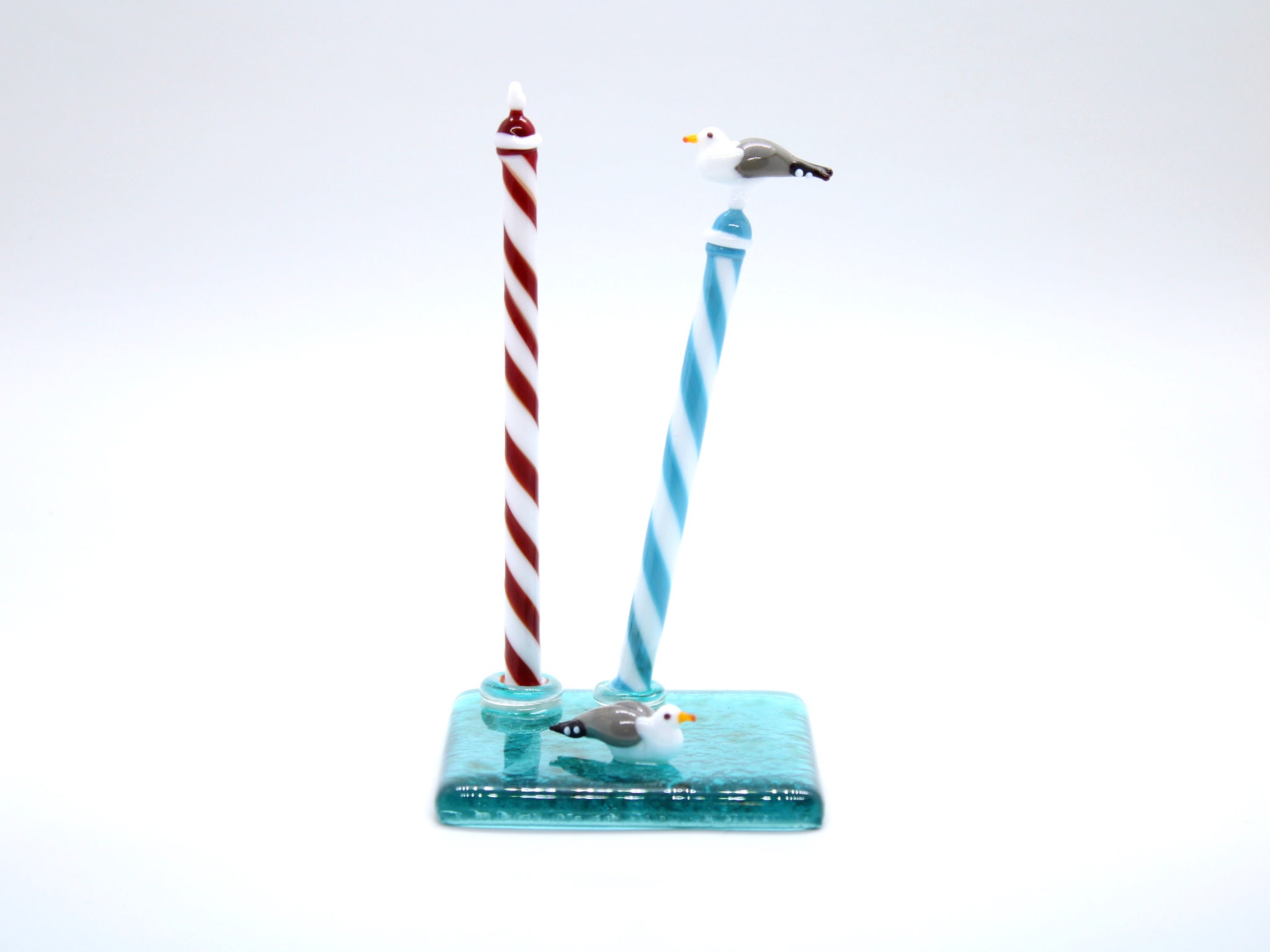 Bild von Venedig aus Muranoglas, handgefertigt mit Lampwork