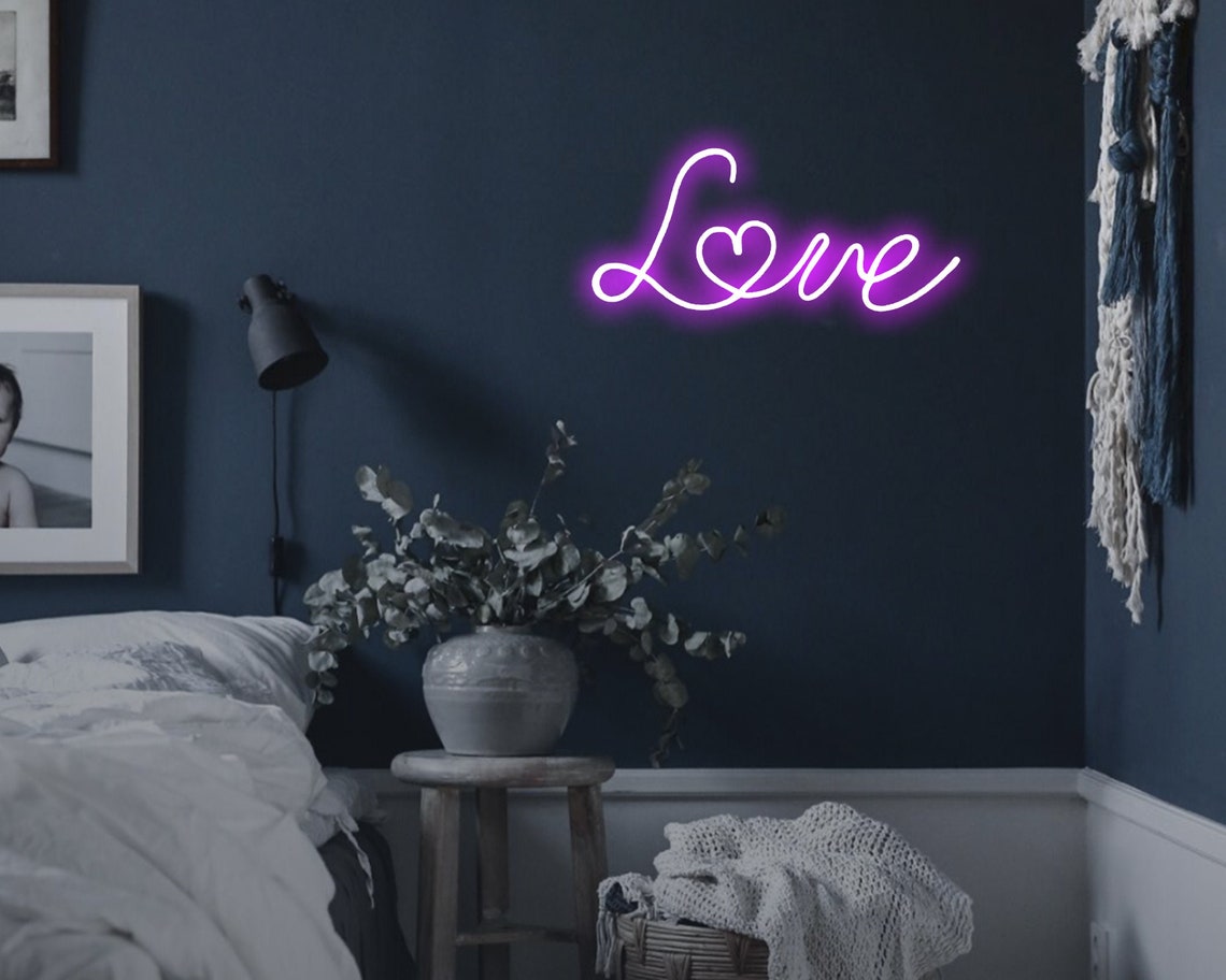 Neon Sign Custom Name Sign LED Neon Lighting Child Name Room Etsy