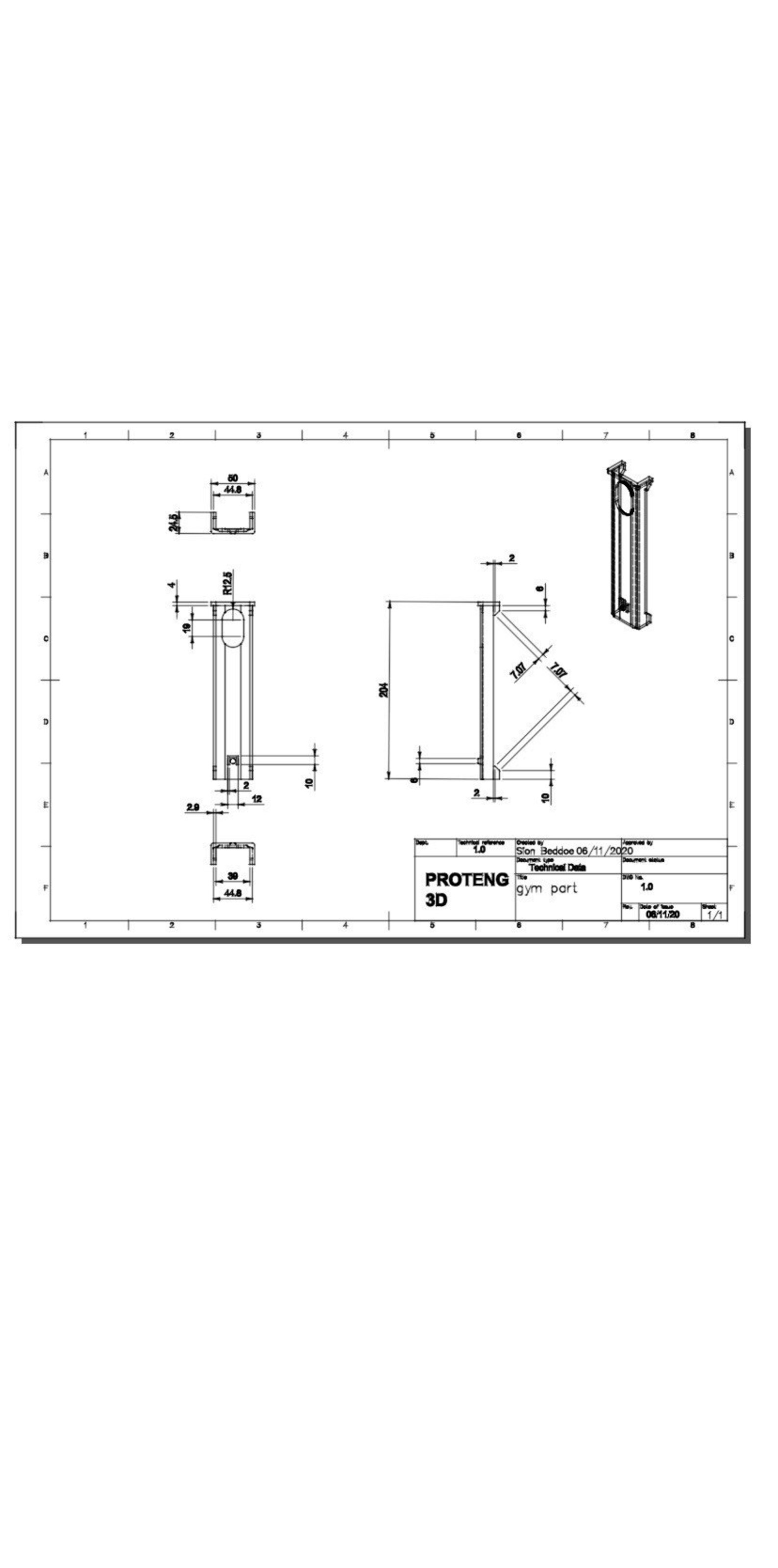 2D CAD Drafting Service - Etsy