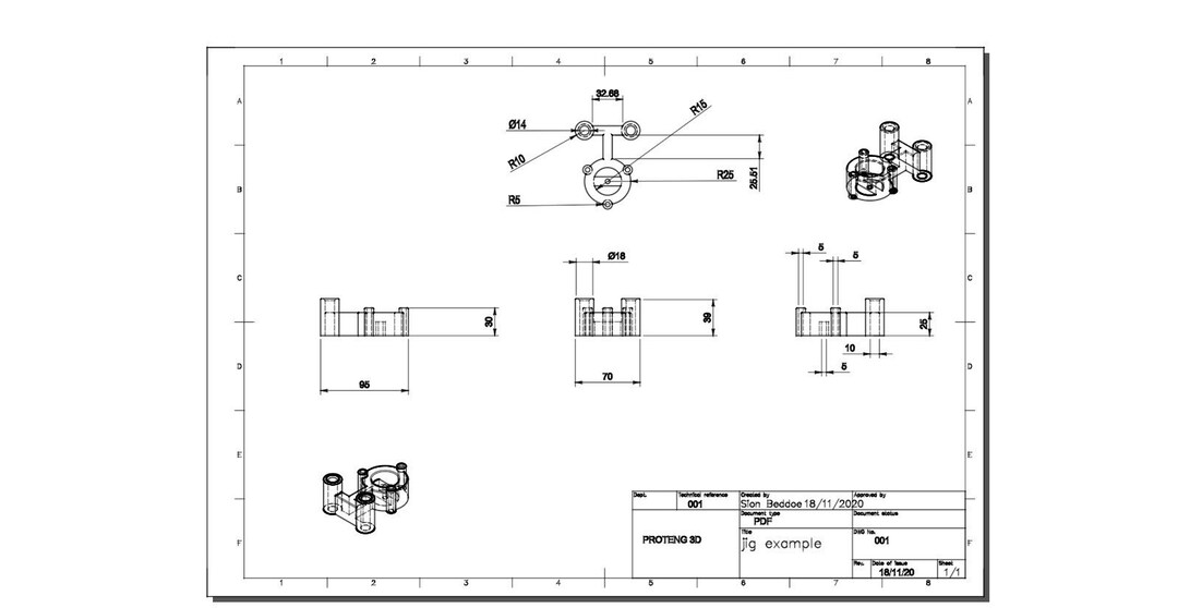 2D CAD Drafting Service - Etsy
