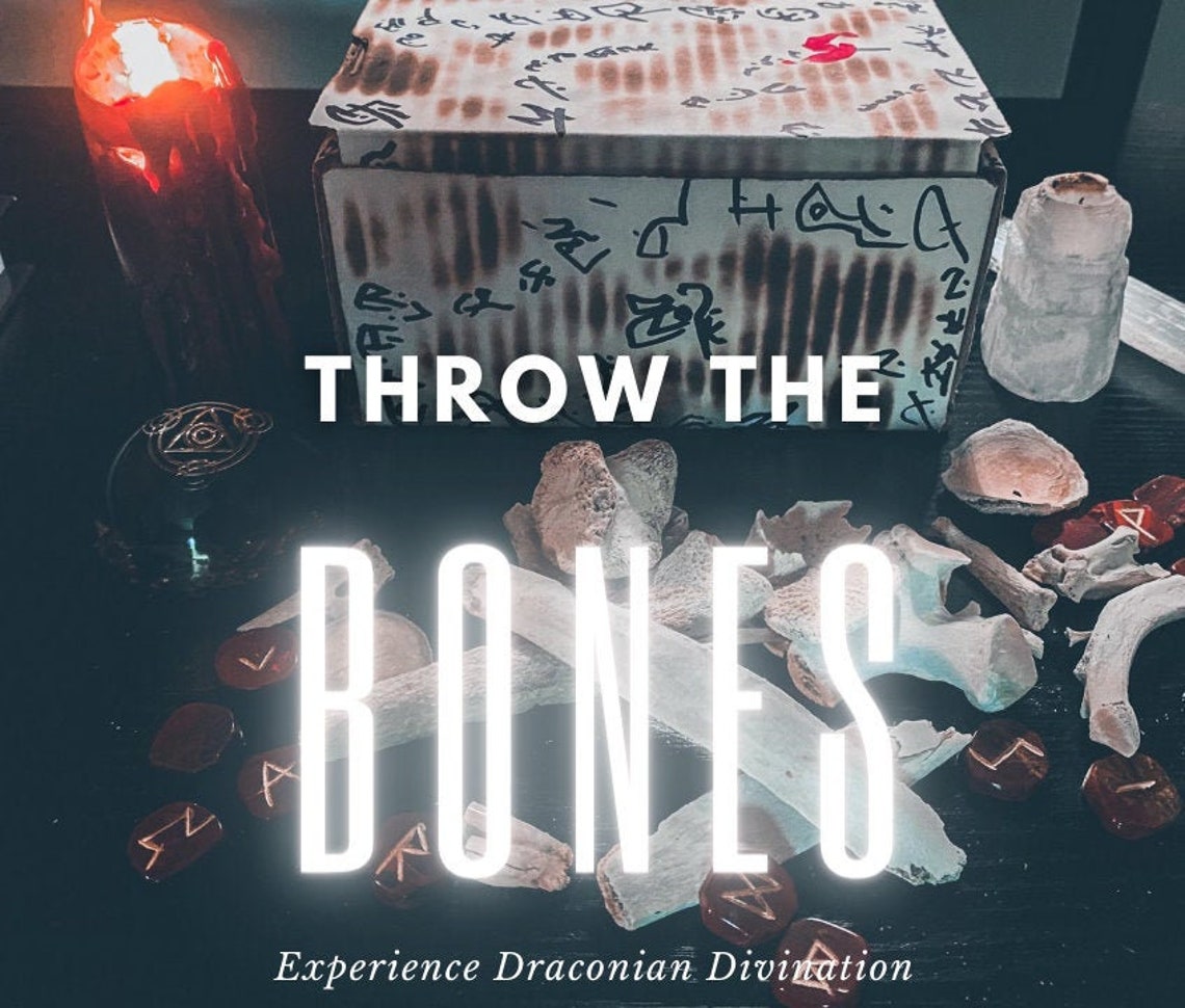 Throw The Bones Reading Etsy