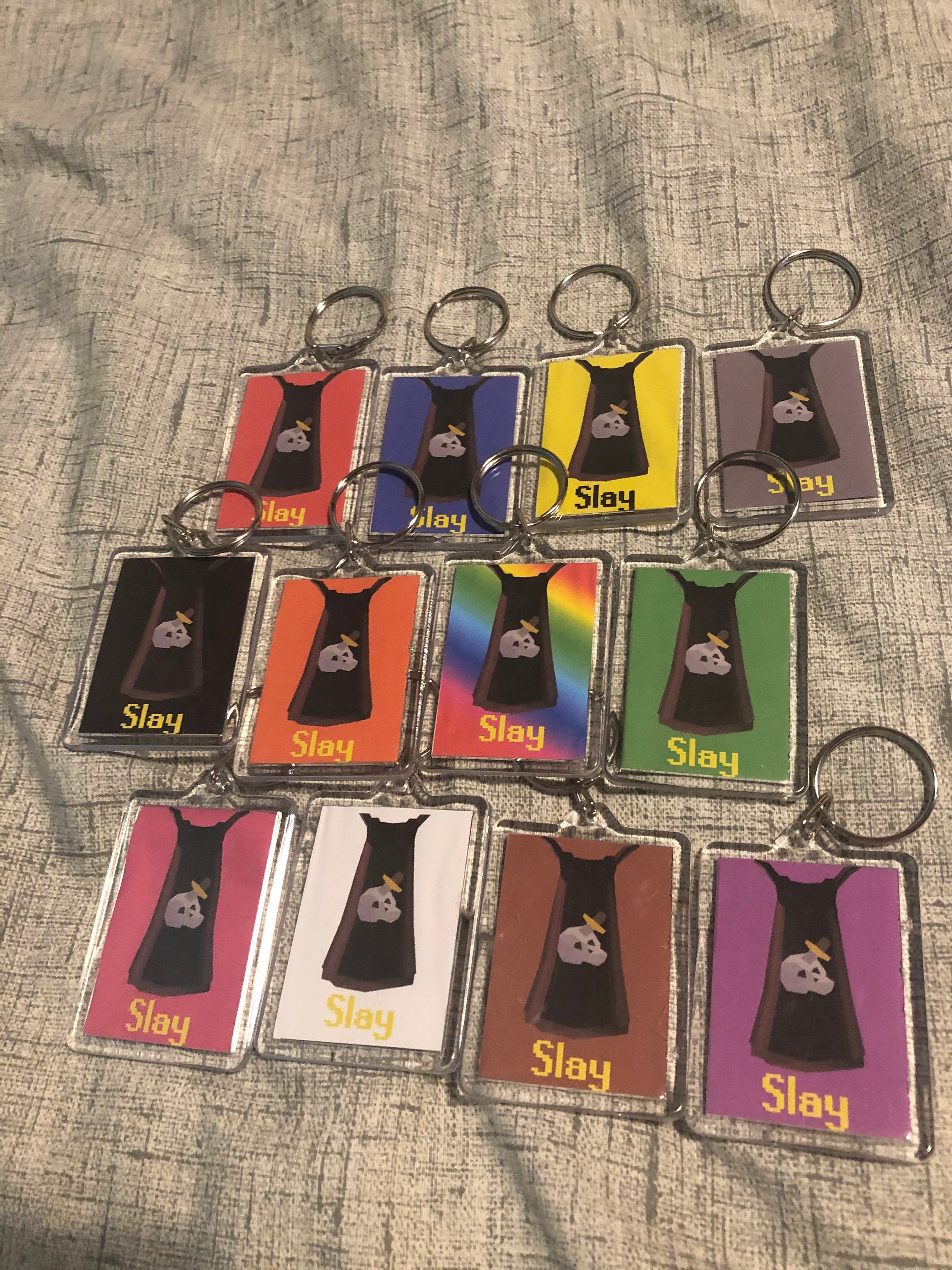 Customizable OSRS keyring Keychain Oldschool runescape 3 Etsy