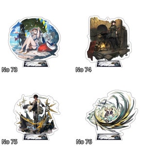 ArknightsOperator Acrylic Standee Kaufen Sie 2 und erhalten Sie 1 gratis, Lee, Mr Pack, Carnelian, Ling, Archetto, Schwarz, Passant, Shining, Flamebringer