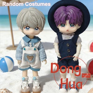 Love and Deepspace OB11 Poupée/Visage/Coiffure, Sylus, Rafayel, Xavier, Zayne