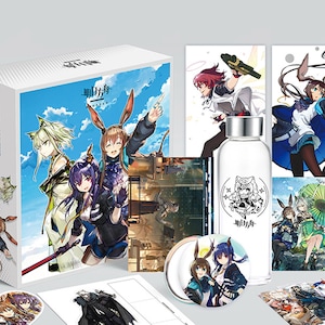 Kit cadeau Arknights, pochette cadeau Arknights, kit d'illustrations Arknights, Posters Arknights Stickers Cartes postales Marque-page
