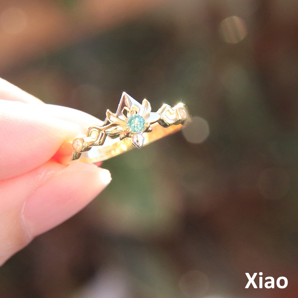 Handmade Genshin Impact Inspired Rings Genshin Impact 925 Etsy